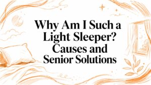 Why Am I Such a Light Sleeper? Causes and Senior Solutions