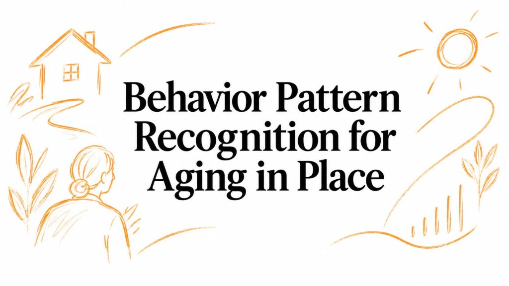 Behavior Pattern Recognition for Aging in Place