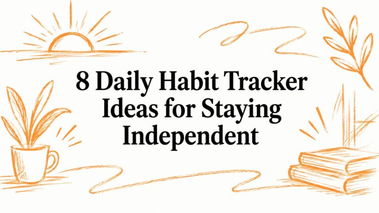 8 Daily Habit Tracker Ideas for Staying Independent – Rx360 — Stay ...