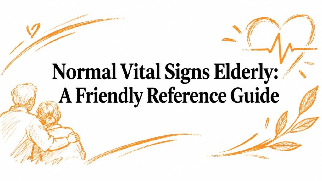Normal Vital Signs Elderly: A Friendly Reference Guide